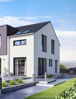Bestpreisgarantie bei Bien-Zenker - Moderne DHH mit Grundstück - Lauchringen