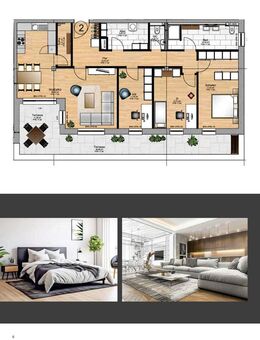 Penthauswohnung (ca.126m²) im neuen Ärztehaus Nördlingen - Nördlingen