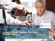 Student im dualen Studium BWL - Food Management - Essen