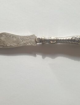 Alte Jugendstil Vorlege Fischmesser I / O WMF - Büdelsdorf