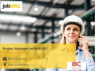 Project Manager (m/w/d) EPC - Bad Staffelstein