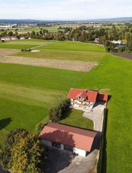 Moderne Gewerbehalle mit großem Wohnhaus - Polling (Landkreis Weilheim-Schongau)