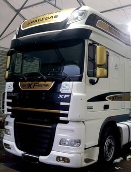 AUFKLEBER Fahrzeugbeschriftung DAF XF 105 95 GOLD EDITION Set5342 - Wuppertal