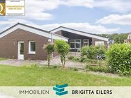 Stilvoller Bungalow mit Kamin, Wintergarten & Gartenidylle in attraktiver Lage von Achim-Baden! - Achim