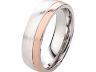 Herrenring Edelstahl HE042 mit Beschichtung und gratis Gravur - Aholming