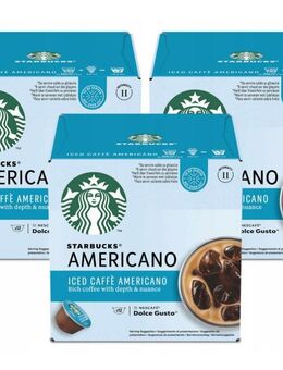 3× Starbucks Ice Americano Kapseln Eiskaffee Dolce Gusto - Wuppertal