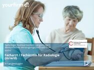Facharzt / Fachärztin für Radiologie (m/w/d) - Langenhagen