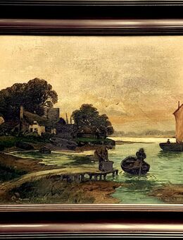 M. König, Ölgemälde auf Leinwand - Berlin Steglitz-Zehlendorf