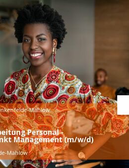 Sachbearbeitung Personal - Schwerpunkt Management (m/w/d) - Blankenfelde-Mahlow