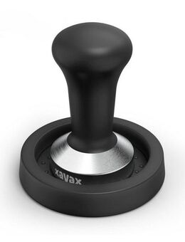 Xavax Tamper Tamping-Set mit Tamper 51 mm, Tamper mit Tampermatte