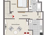 Helle 2-Zimmer-Wohnung im Sparkassengebäude in Straßkirchen zu vermieten - Straßkirchen