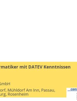 (Fach-)Informatiker mit DATEV Kenntnissen (m/w/d) - Rosenheim