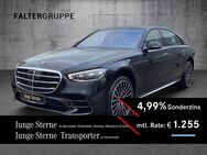 Mercedes S 450, d L AMG ° BURM TV MEMO SITZKL, Jahr 2024 - Grünstadt