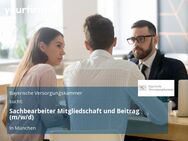 Sachbearbeiter Mitgliedschaft und Beitrag (m/w/d) - München