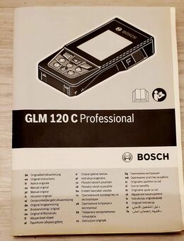 Bosch GLM 120 C Professional – Laser-Entfernungsmesser – Wie Neu - Heddesheim
