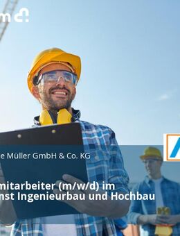 Vertriebsmitarbeiter (m/w/d) im Außendienst Ingenieurbau und Hochbau - Frankfurt (Main) Westend-Süd