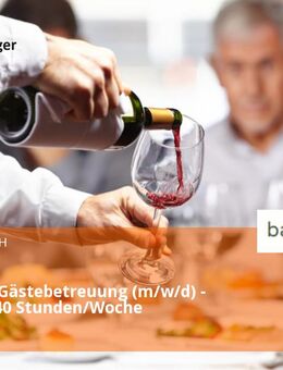 Service & Gästebetreuung (m/w/d) - mind. 25-40 Stunden/Woche - Sinsheim