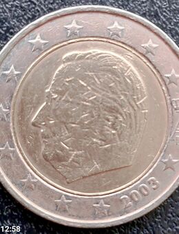2 € Münze, Belgen 2003, König Albert II - Simmerath