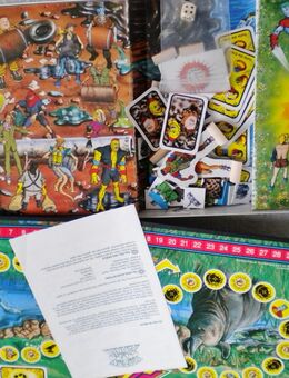 Parker-Spiel-Captain Planet von 1992,ab 6 Jahre,2-5 Spieler - Linnich