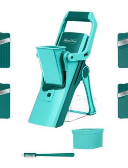 Genius Gemüseschneider Nicer Dicer Mando, Zerkleiner, 10-tlg., sicher und präzise