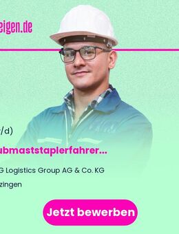 Schubmaststaplerfahrer (m/w/d) - Kitzingen