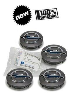 4X RADKAPPEN FELGENDECKEL OPEL 59 MM 39051849 13276166 1006277 - Dortmund Wickede