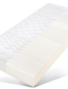 Komfortschaummatratze ProVita Flex 21 S ECO, Matratze in 90x200 cm, 140x200, fan, 21 cm hoch, (1 oder 2-tlg), Matratze in 3 Härtegraden und diversen Größen erhältlich