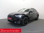 Audi e-tron, Sportback 55 qu S line black edition TECHNOLOGY ASSISTENZ KAMERAS 21, Jahr 2022 - Weißenburg (Bayern)