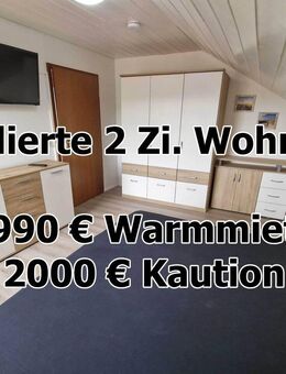 ab 01.08. komplett möblierte 2 Zimmer Wohnung mit EBK in Freudenstadt - Dietersweiler - Freudenstadt