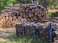 Kaminholz Brennholz Feuerholz Birke Kamin fertig gesägt und gespalten Länge 30 bis 33 cm - Neißeaue
