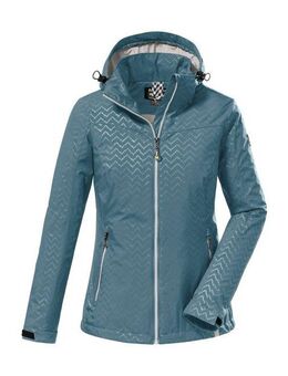 Killtec Softshelljacke KOS 176 WMN SFTSHLL JCKT Wasserabweisende, atmungsaktive Softshelljacke mit All Over-Print