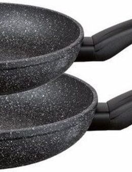Elo Pfannen-Set Granit Evolution 2 teilig, Aluminium (Set, 2-tlg., je 1 Pfanne Ø 24/28 cm), Induktion