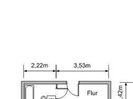 sonnige möblierte Singlewohnung mit Balkon und Aufzug - Lichtenstein (Sachsen)