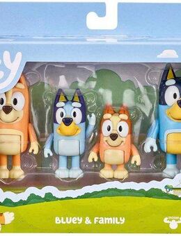 Moose Spielfigur Bluey & Familie 4er Pack
