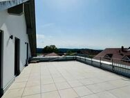 Neubau 3 - Zimmerwohnung mit großer Dachterrasse in Grattersdorf ! Tolle Aussicht ! - Grattersdorf