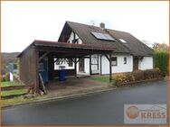 Gepflegtes 2-Familienwohnhaus mit Einliegerwohnung, Terrasse, Garage und Carport in SLÜ-Niederzell - Schlüchtern