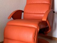 Relax-Sessel aus Kunstleder (unbenutzt) - Sankt Leon-Rot