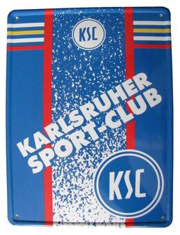 KSC Karlsruher SC - Blechpostkarte mit Umschlag - Doberschütz