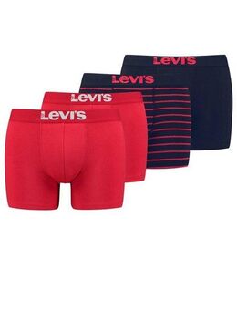 Levi's® Boxershorts (Packung, 4er-Pack) mit breitem Logobund