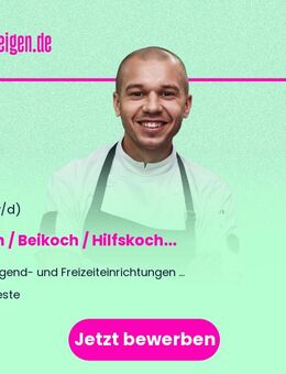 Koch / Beikoch / Hilfskoch (m/w/d) - Nieste