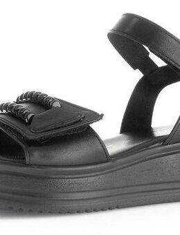 Gabor RHODOS Sandalette, Sommerschuh, Riemchensandale mit zwei Klettverschlüssen, G-Weite