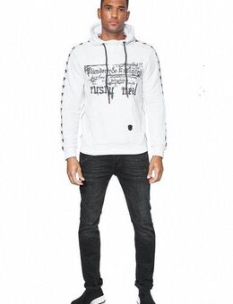 Rusty Neal Kapuzensweatshirt mit plakativem Frontprint