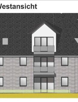 Neubau! Obergeschoss-Wohnung mit Loggia, Tiefgarage und Aufzug in Rhade_A2527 - Dorsten