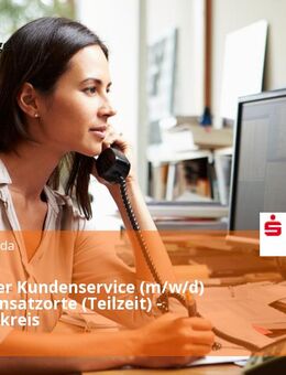 Mitarbeiter Kundenservice (m/w/d) Flexible Einsatzorte (Teilzeit) - südl. Landkreis - Fulda