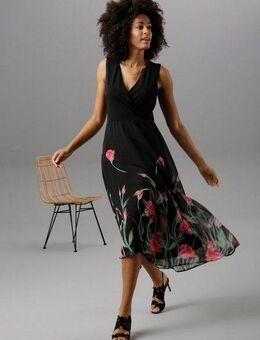 Aniston SELECTED Sommerkleid mit floralem Druck