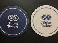 Hacker-Pschorr Bierdeckel Bierfilz Coaster Brauerei München - Nürnberg