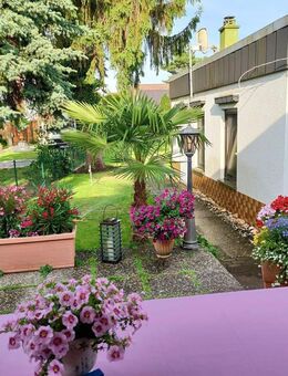 LUXURIÖSES WOHNEN MIT SONNIGEM BALKON ZUM GARTEN! EBK & WASCHMASCHINE INKL.! KEINE PROVISION! - Griesheim