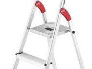 Hailo Stehleiter L60 StandardLine, Alu-Sicherheits-Stehleiter 3 Stufen