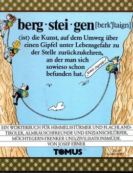 "berg°stei°gen" - Ein Wörterbuch für Himmelsstürmer ... - Frankfurt (Main) Sachsenhausen-Süd