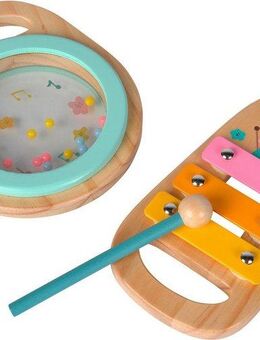 Eichhorn Spielzeug-Musikinstrument Peppa Pig Holz-Musikset, 2-tlg., (Set, 2 tlg)